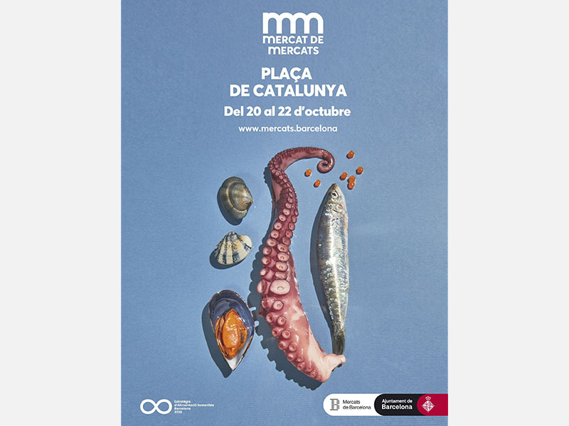 La plaça de Catalunya acollirà la Fira Mercat de Mercats del 20 al 22 d’octubre